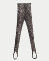 BASERANGE 25 Autumn/Winter SYNC Skinny Stirrup Casual Pants BAS-PASL-CI-AU25-LEOPARD